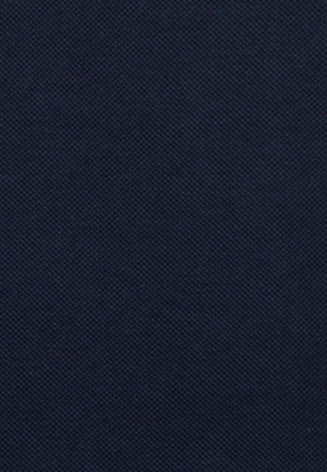 Kraag T-Shirt in Donkerblauw |  Seidensticker Onlineshop