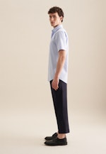 Regular Business Hemd Karo in Hellblau |  Seidensticker Onlineshop