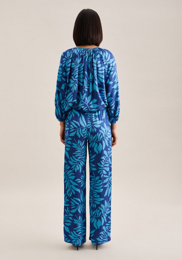 Pantalons Regular Manche Longue in Bleu Moyen | Seidensticker Onlineshop