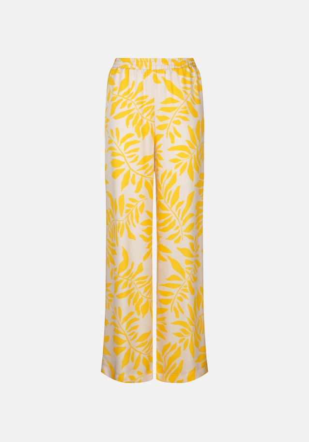 Regular Pantalons feuilles in Jaune | Seidensticker Onlineshop
