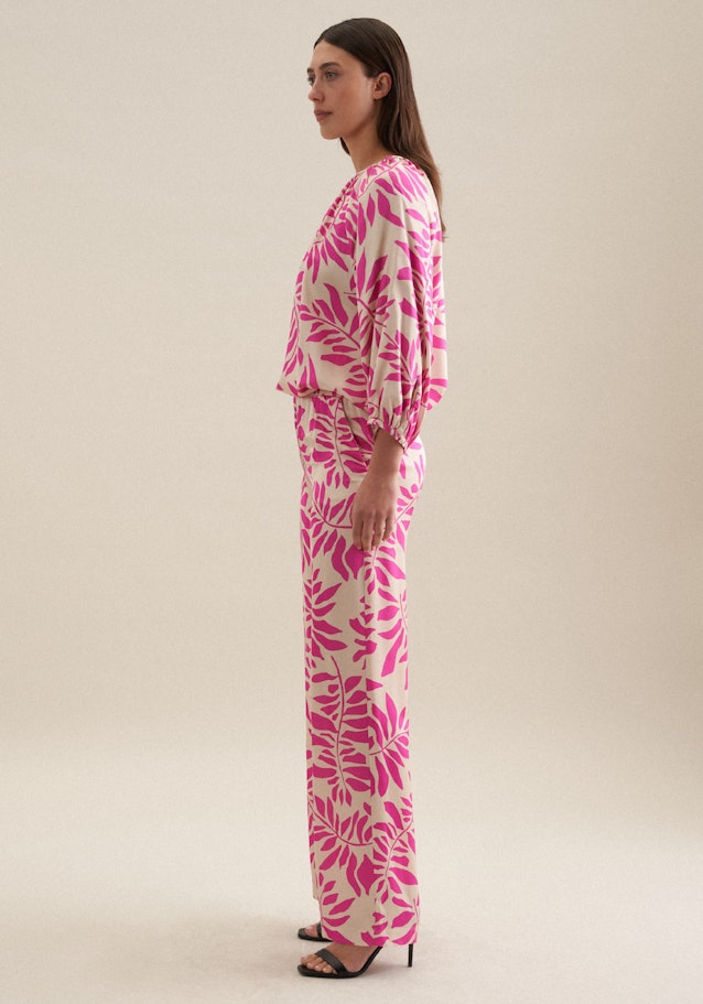 Regular Pantalons feuilles in Rose Fuchsia | Seidensticker Onlineshop