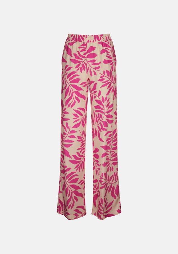 Regular Pantalons feuilles in Rose Fuchsia | Seidensticker Onlineshop