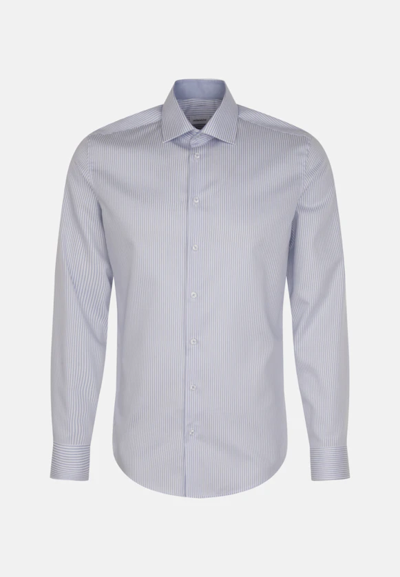 X-Slim Chemise d'affaires rayures in Bleu Clair |  Seidensticker Onlineshop