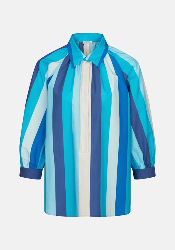 3/4-sleeve Voile Tunic in Turquoise |  Seidensticker Onlineshop