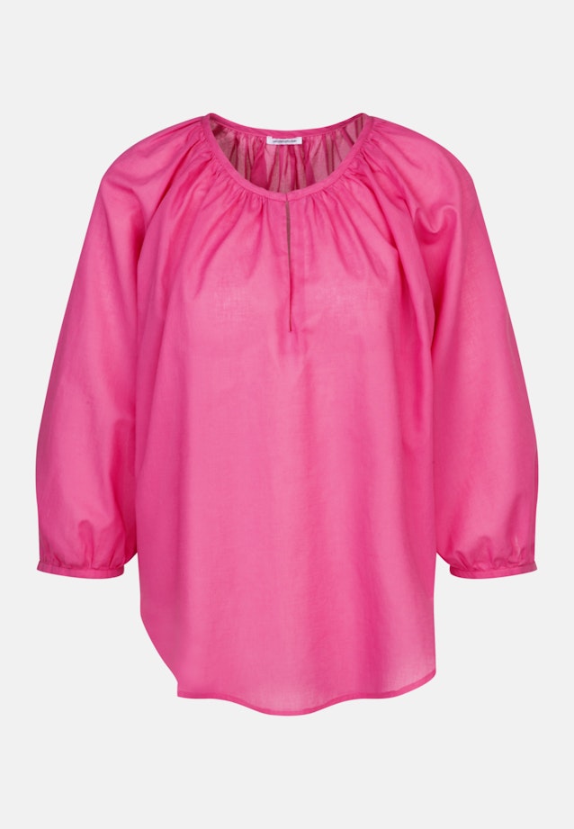 Rundhals Shirtbluse Regular in Rosa/Pink |  Seidensticker Onlineshop