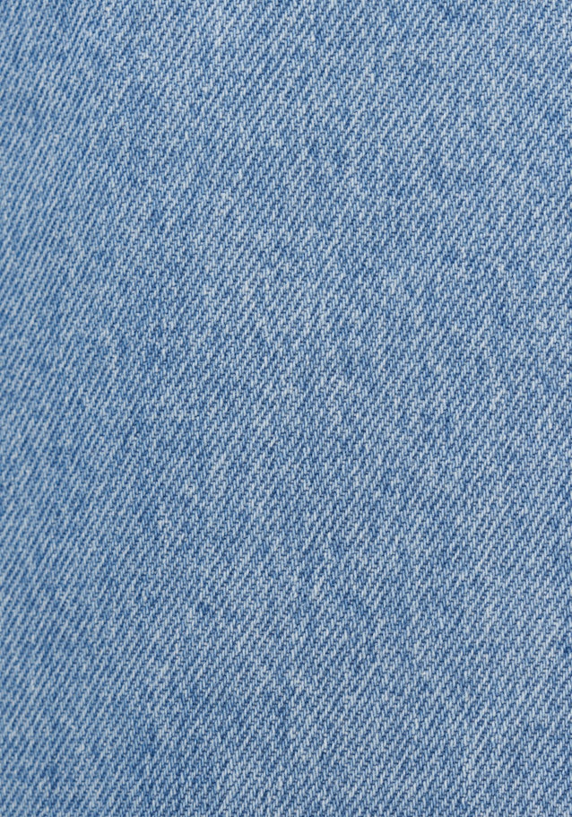 Unisex pleated trousers in Medium Blue |  Seidensticker Onlineshop