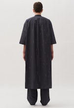 Oversized Unisex Kaftan Streifen in Dunkelblau |  Seidensticker Onlineshop