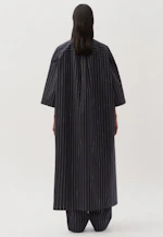 Oversized Unisex caftan rayures in Bleu Foncé |  Seidensticker Onlineshop