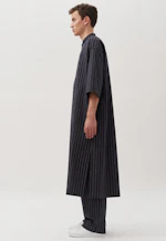 Oversized Unisex caftan rayures in Bleu Foncé |  Seidensticker Onlineshop