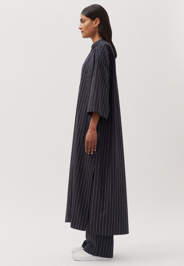 Oversized Unisex Kaftan Streifen in Dunkelblau |  Seidensticker Onlineshop
