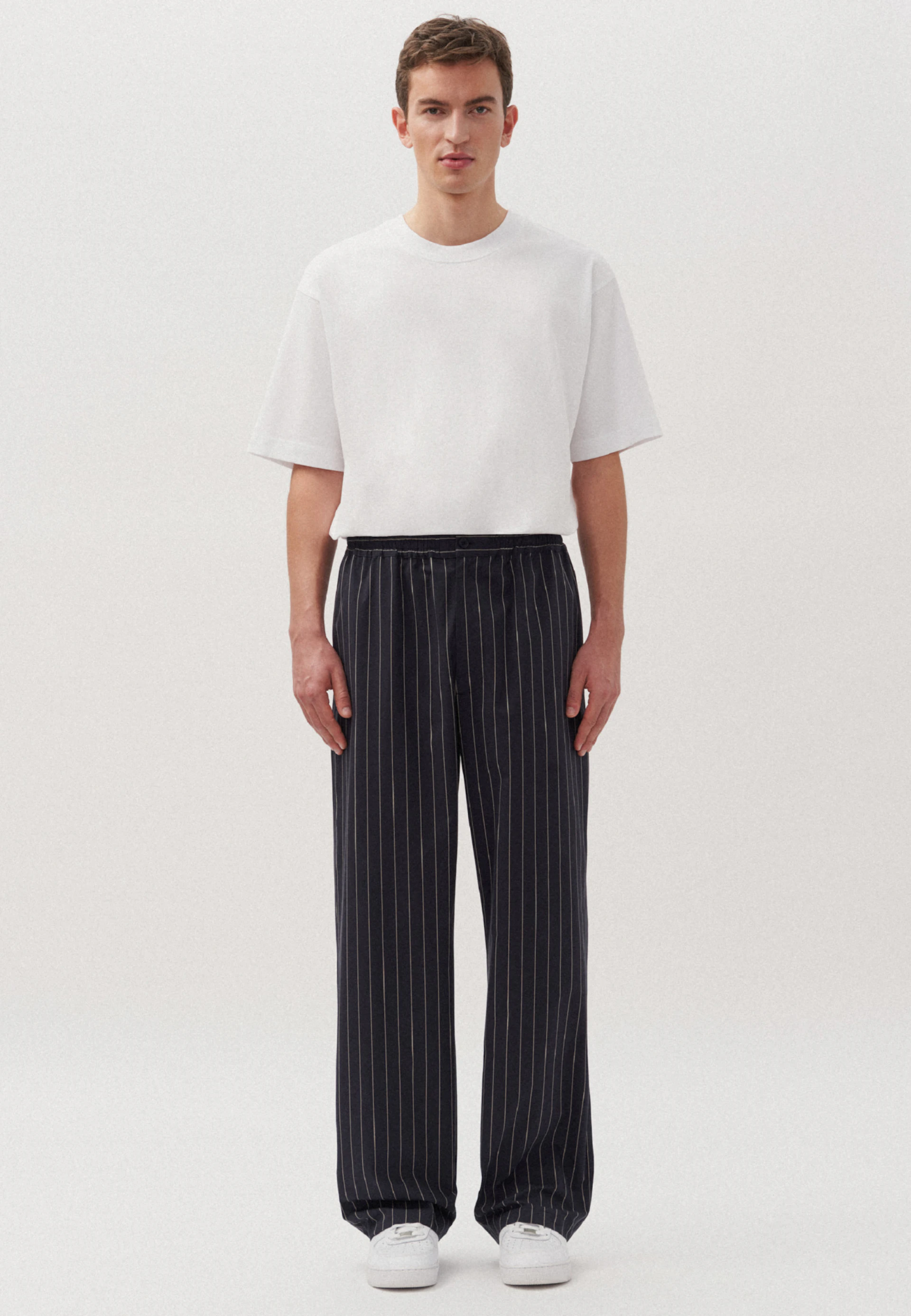 Herren Unisex Hose Oversized dunkelblau | Seidensticker