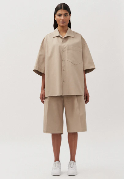 Oversized Unisex shirt Uni in Brown |  Seidensticker Onlineshop
