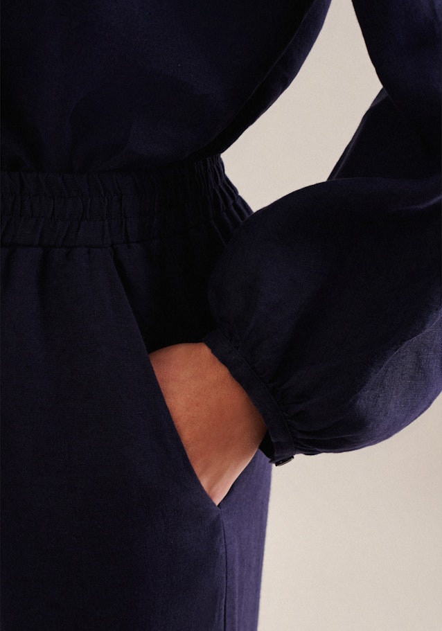 Pantalons Regular Manche Longue in Bleu Foncé |  Seidensticker Onlineshop