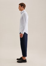 Slim Performance shirt Print in Light Blue |  Seidensticker Onlineshop