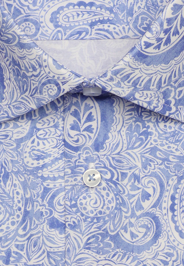 Shaped Chemise d'affaires Paisley in Bleu Clair |  Seidensticker Onlineshop