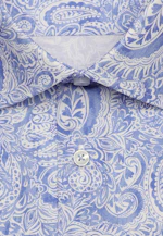Shaped Chemise d'affaires Paisley in Bleu Clair |  Seidensticker Onlineshop