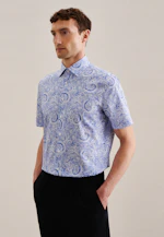 Shaped Chemise d'affaires Paisley in Bleu Clair |  Seidensticker Onlineshop