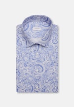 Shaped Business Hemd Paisley in Hellblau |  Seidensticker Onlineshop