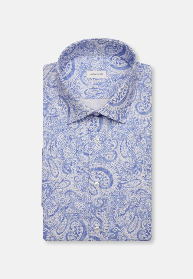 Shaped Chemise d'affaires Paisley in Bleu Clair |  Seidensticker Onlineshop