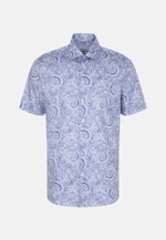 Shaped Business Hemd Paisley in Hellblau |  Seidensticker Onlineshop