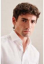 Regular Business Hemd Uni in Weiß |  Seidensticker Onlineshop