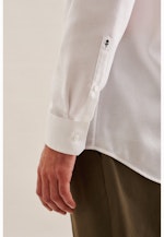 Non-iron Structure Business Shirt in Regular with Kent-Collar in White |  Seidensticker Onlineshop