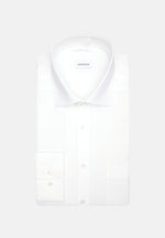 Non-iron Structure Business Shirt in Regular with Kent-Collar in White |  Seidensticker Onlineshop