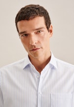 Non-iron Twill Business Shirt in Regular with Kent-Collar in Light Blue |  Seidensticker Onlineshop