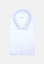 Non-iron Twill Business Shirt in Regular with Kent-Collar in Light Blue |  Seidensticker Onlineshop