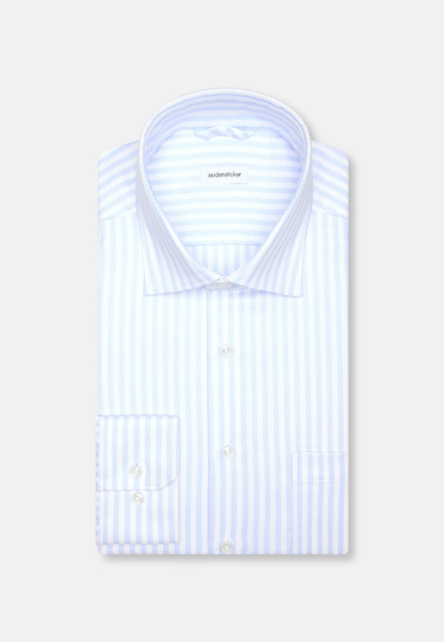 Regular Business shirt Stripe in Light Blue |  Seidensticker Onlineshop