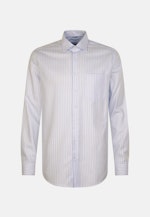 Non-iron Twill Business Shirt in Regular with Kent-Collar in Light Blue |  Seidensticker Onlineshop