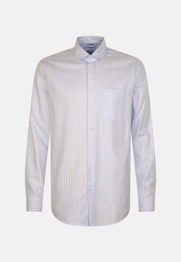 Regular Business shirt Stripe in Light Blue |  Seidensticker Onlineshop