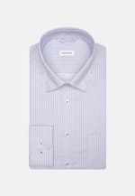 Business Shirt in Regular with Covered-Button-Down-Collar in Light Blue |  Seidensticker Onlineshop