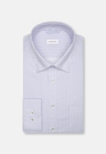 Regular Business Hemd Druck in Hellblau |  Seidensticker Onlineshop