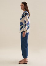 Long sleeve Voile Tunic in Medium Blue |  Seidensticker Onlineshop