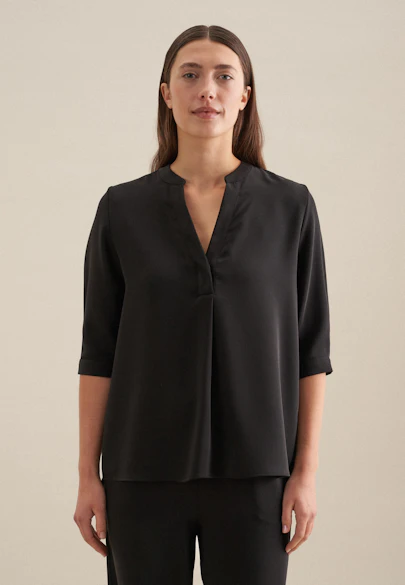 Tunic Uni in Black |  Seidensticker Onlineshop