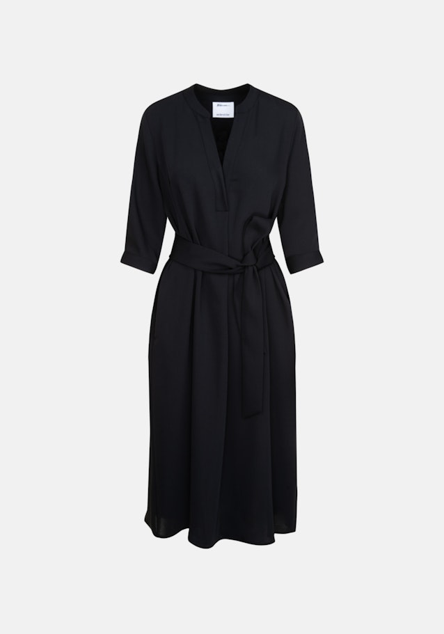 Robe Regular Manchon 3/4 in Noir |  Seidensticker Onlineshop