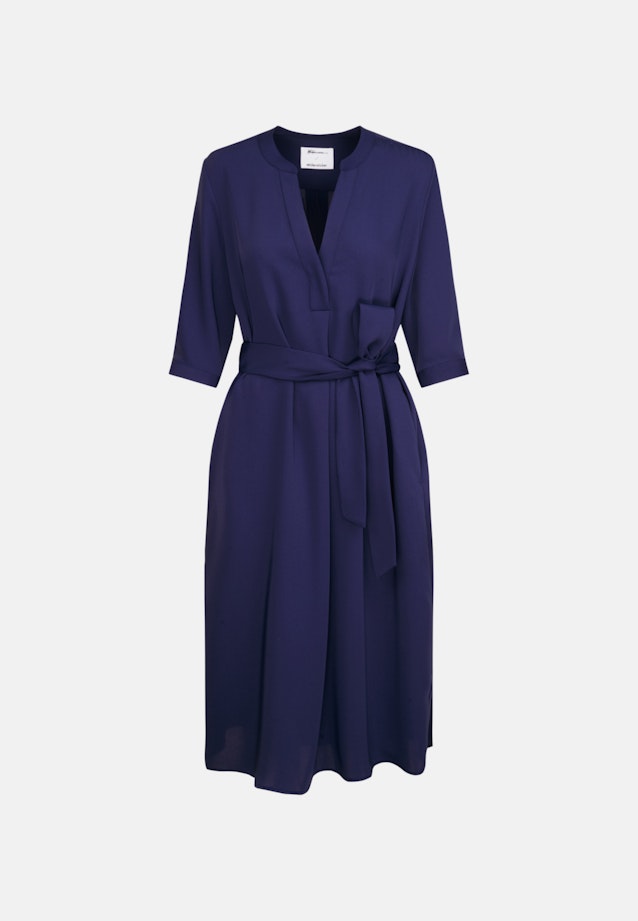 Robe Regular Manchon 3/4 in Bleu Moyen |  Seidensticker Onlineshop