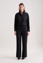 Regular Pantalons Uni in Noir |  Seidensticker Onlineshop