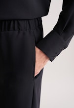 Regular Pantalons Uni in Noir |  Seidensticker Onlineshop