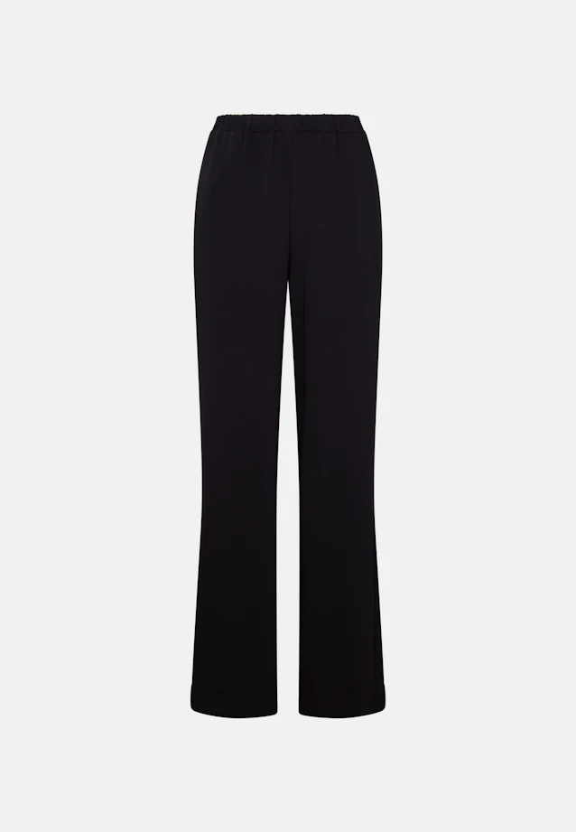 Regular Pantalons Uni in Noir |  Seidensticker Onlineshop