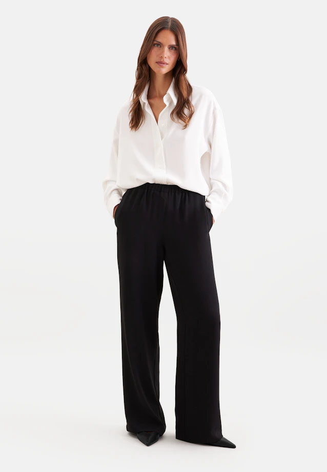 Pantalon Marlene à taille élastique in Noir |  Seidensticker Onlineshop