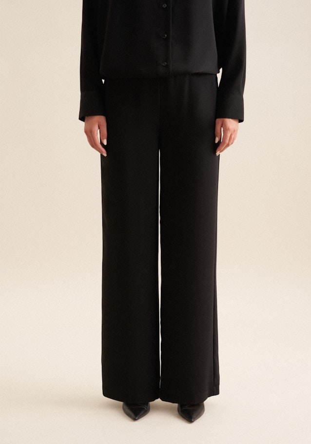 Regular Hose Uni in Schwarz | Seidensticker Onlineshop