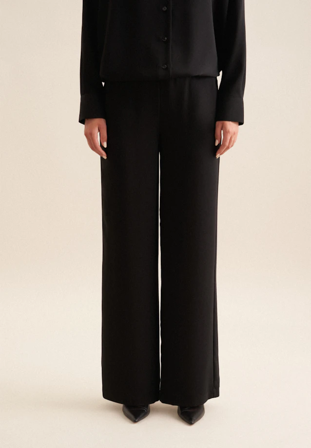 Pantalon Marlene à taille élastique in Noir |  Seidensticker Onlineshop
