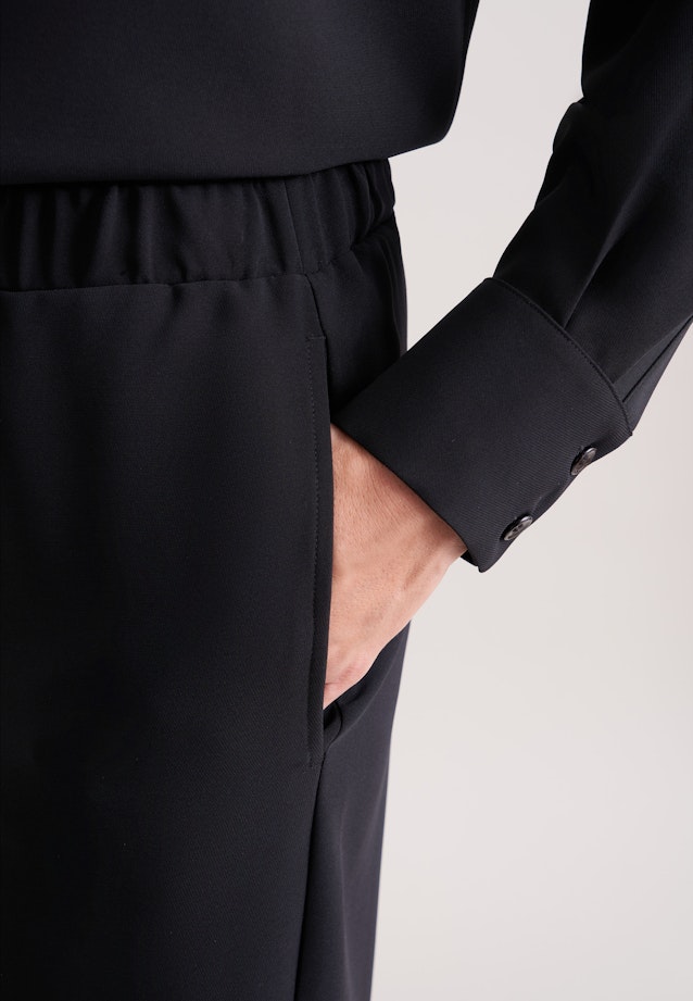 Marlenehose mit Gummibund in Black |  Seidensticker Onlineshop