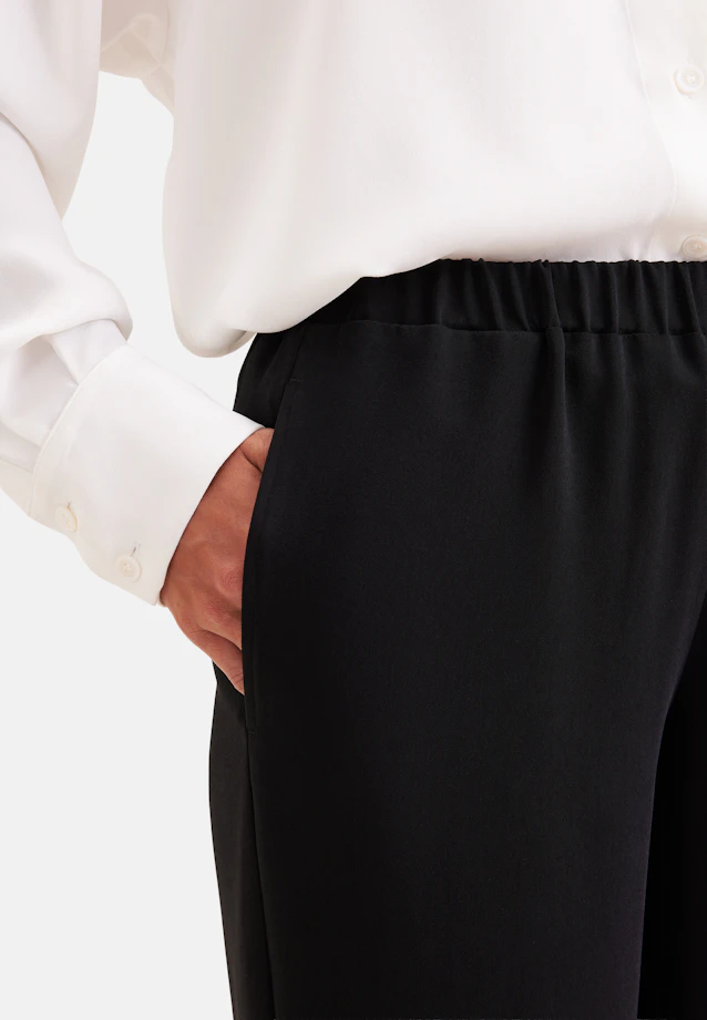 Pantalon Marlene à taille élastique in Noir |  Seidensticker Onlineshop