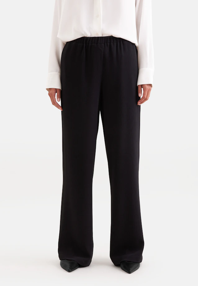 Pantalon Marlene à taille élastique in Noir |  Seidensticker Onlineshop