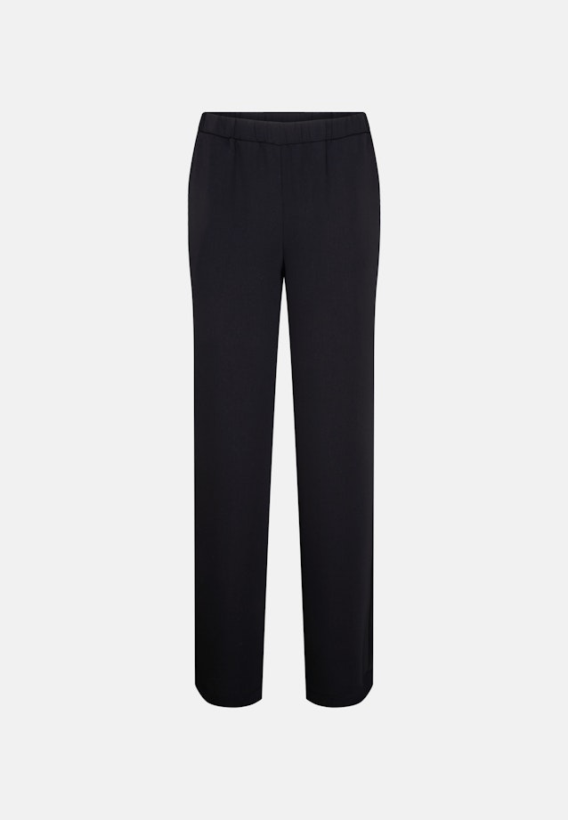 Marlenehose mit Gummibund in Black |  Seidensticker Onlineshop