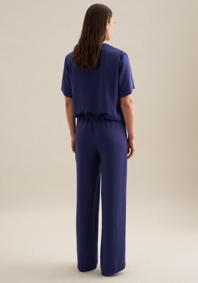 Regular Hose Uni in Mittelblau | Seidensticker Onlineshop
