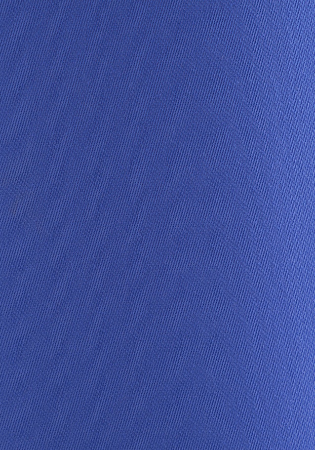 Regular Pantalons Uni in Bleu Moyen | Seidensticker Onlineshop